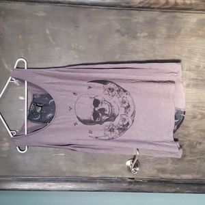Skull tank top